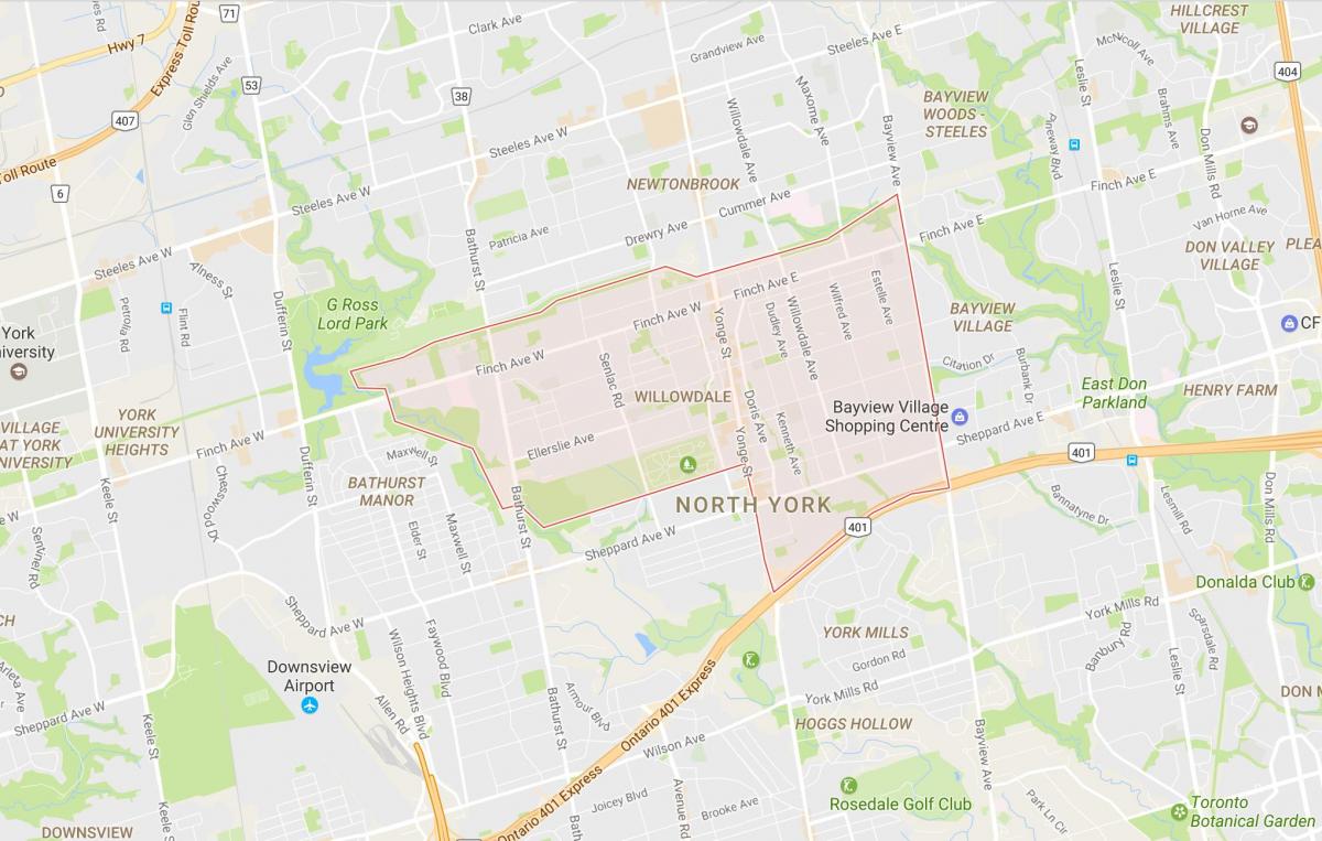 Mapa ng sa luxury sa waterloo airport kapitbahayan Toronto