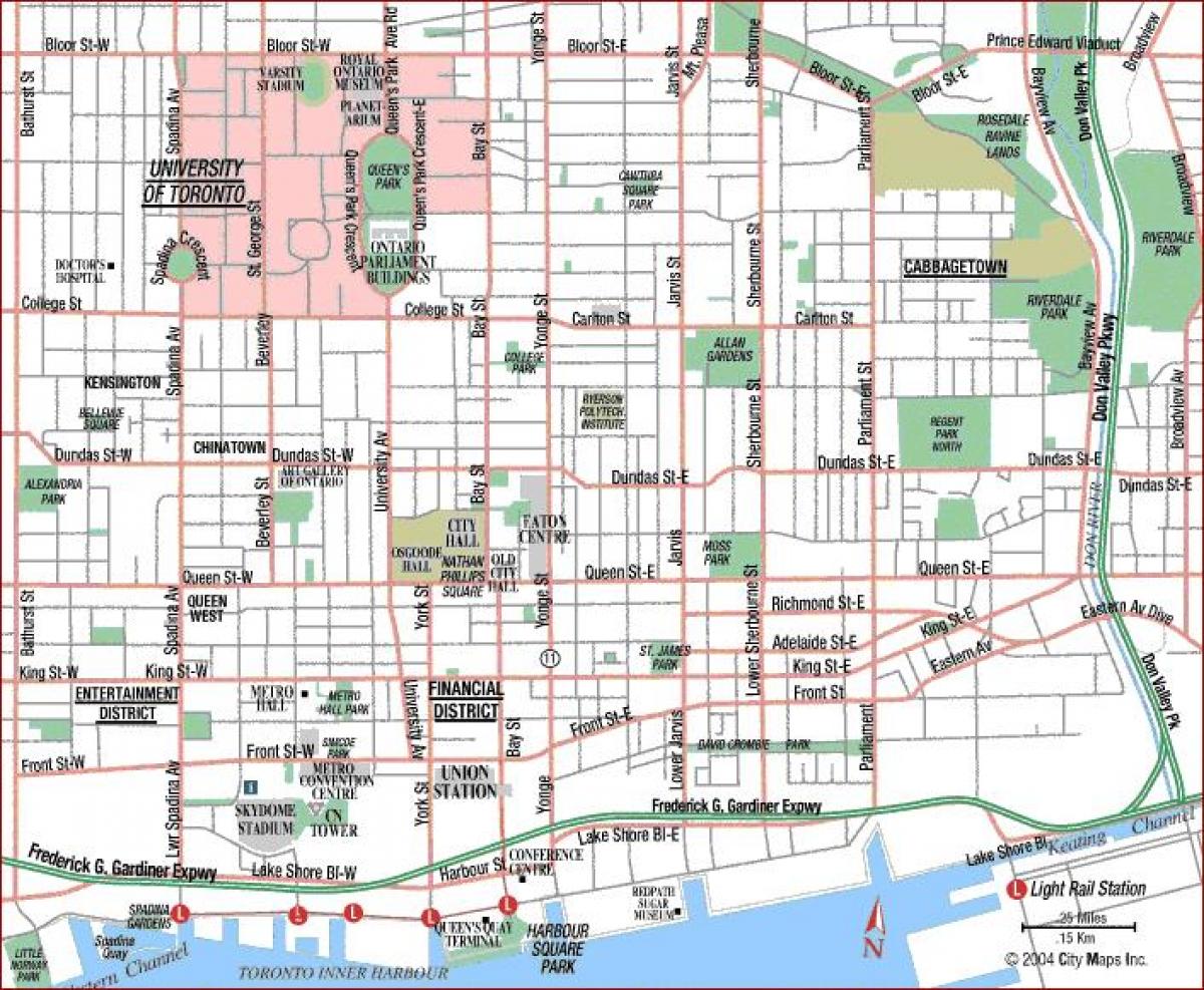 Mapa ng University of Toronto Canada