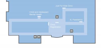 Mapa ng St. Joseph ' s Health centre sa Toronto OLM antas 3
