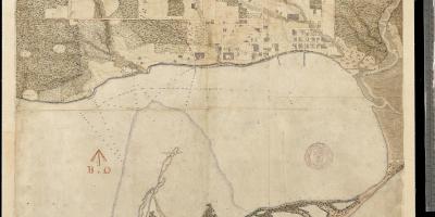 Mapa ng lupain ng York, Toronto ' s unang centure 1787-1884