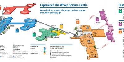 Mapa ng Ontario science center