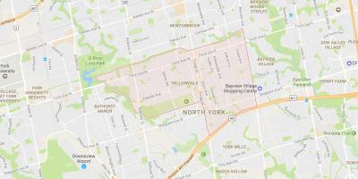 Mapa ng sa luxury sa waterloo airport kapitbahayan Toronto