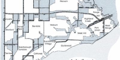 Mapa ng Scarborough