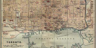 Mapa ng Toronto 1894