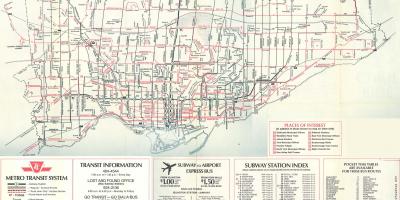 Mapa ng Toronto 1976